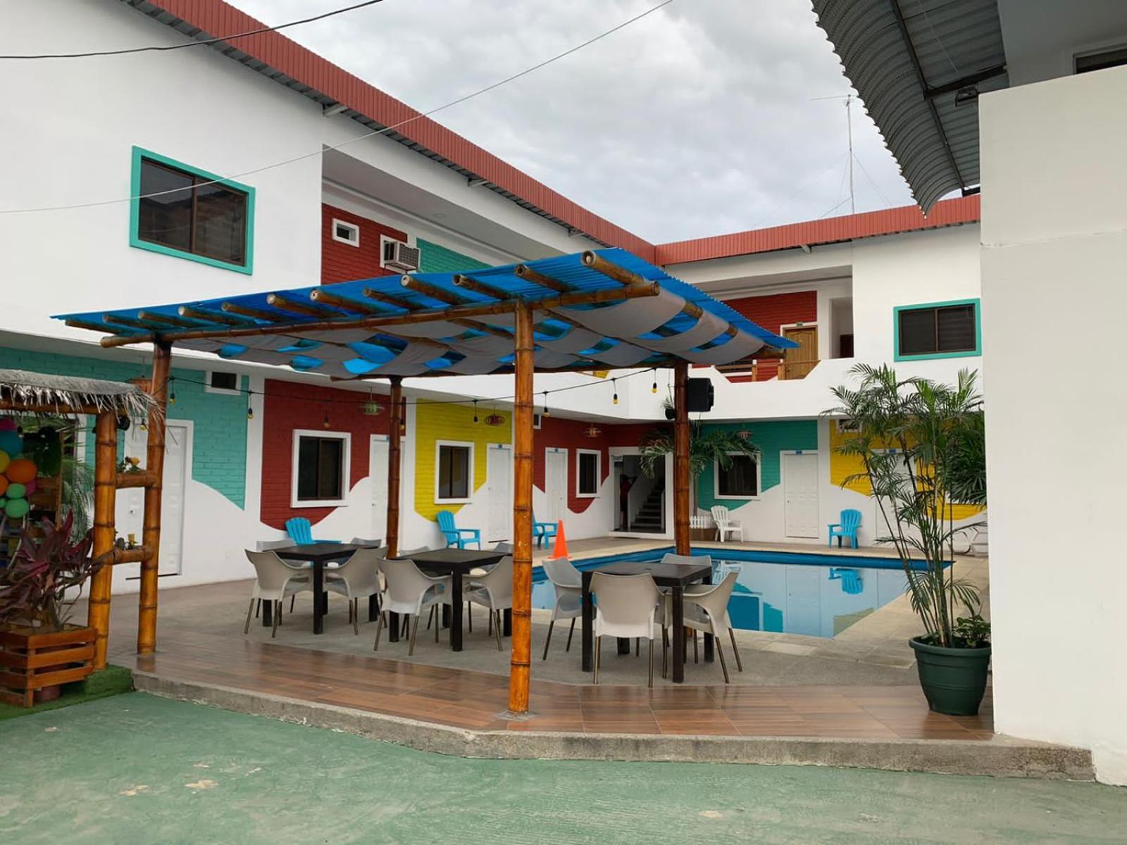 Hostal Las Velas Hotel Manta Kültér fotó