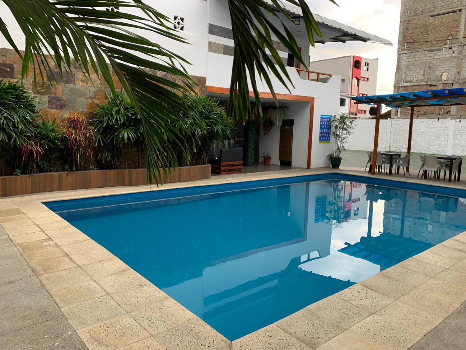 Hostal Las Velas Hotel Manta Kültér fotó