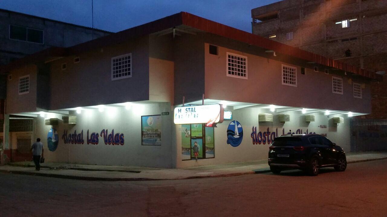 Hostal Las Velas Hotel Manta Kültér fotó