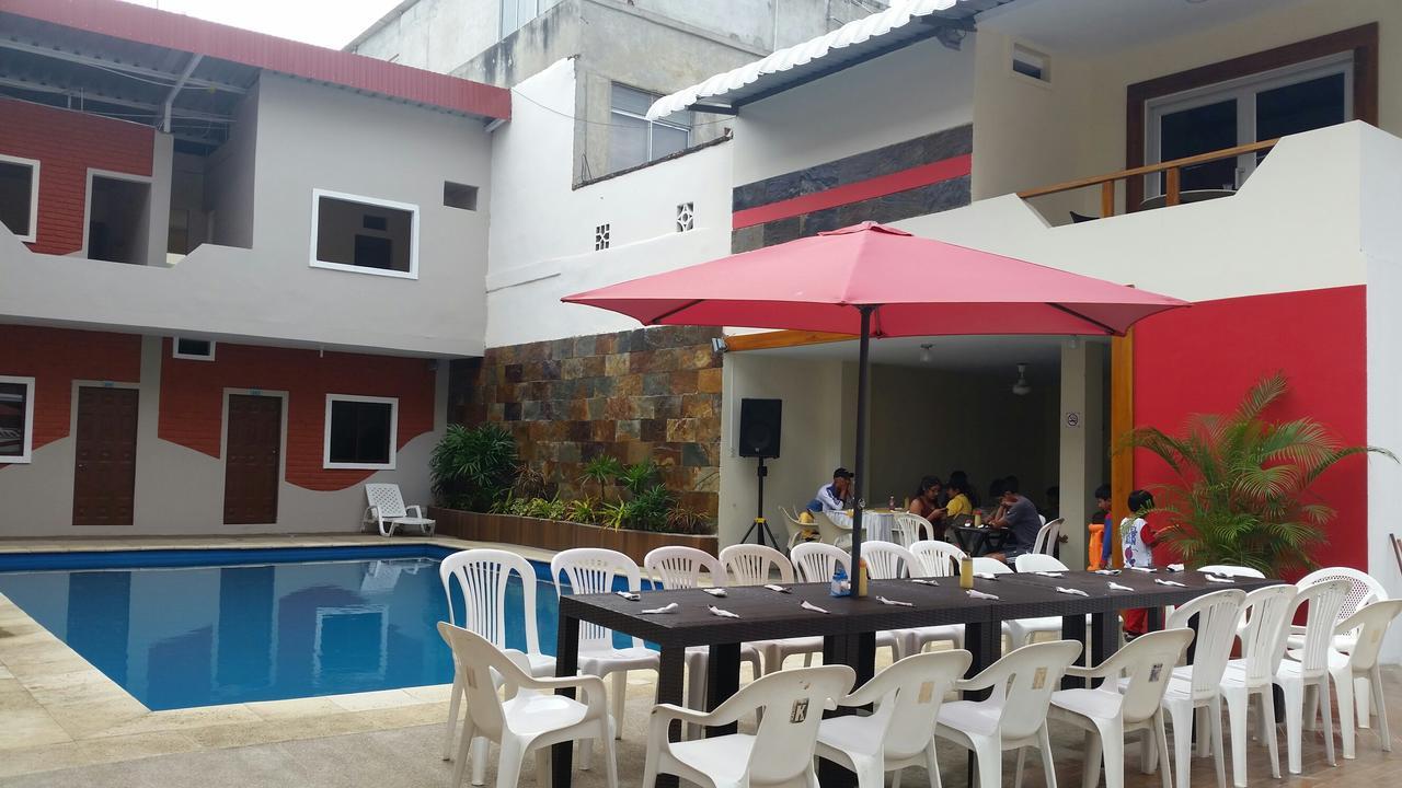 Hostal Las Velas Hotel Manta Kültér fotó