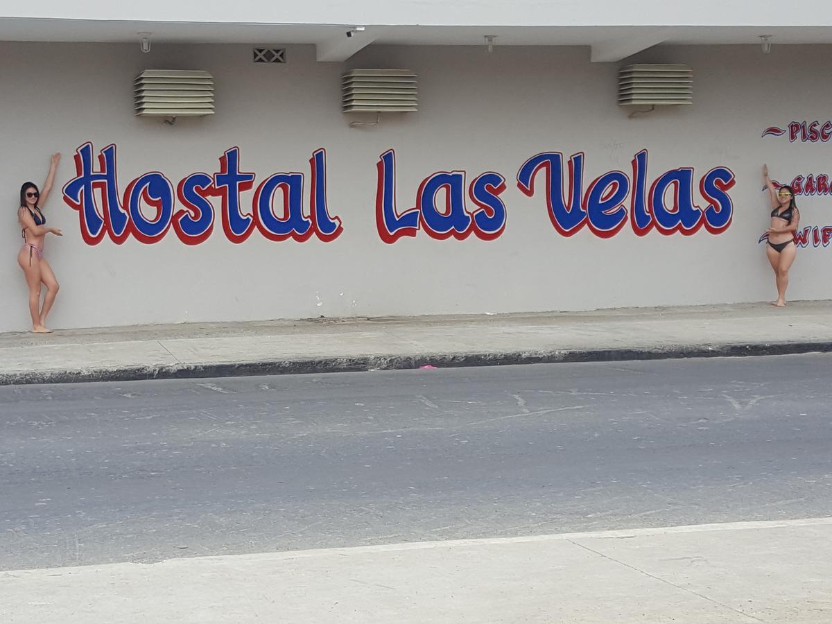Hostal Las Velas Hotel Manta Kültér fotó
